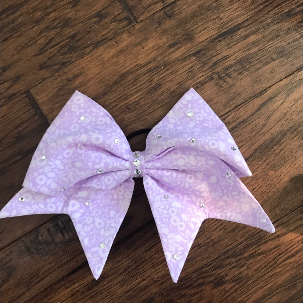 Light purple Cheer Bow