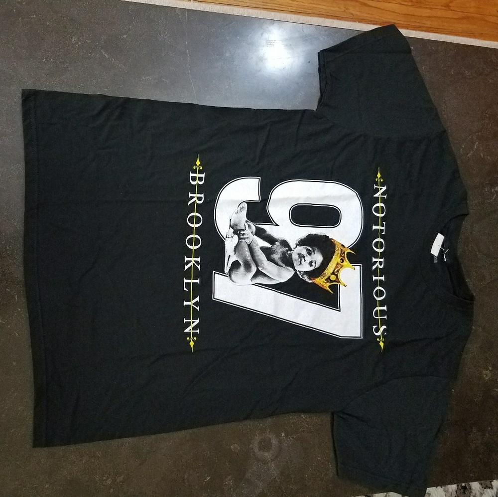 Notorious B.I.G black tee
