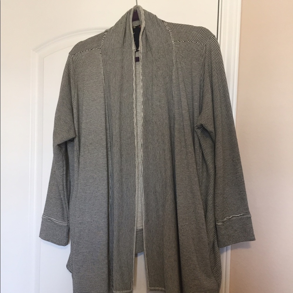 Anthropologie Long Sleeved T-Shirt Cardigan