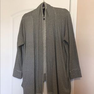 Anthropologie Long Sleeved T-Shirt Cardigan