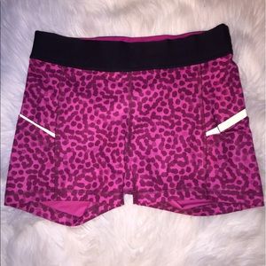Lululemon pink shorts size 6