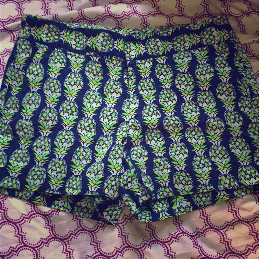 Banana republic pineapple shorts