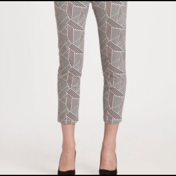 NWT Theory Printed Denim Sz 2 - Picture 2 of 3