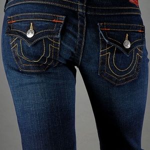True Religion Billy dark wash jeans size 28