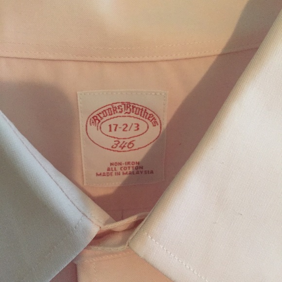 Brooks Brothers pink dress shirt - Picture 2 of 2