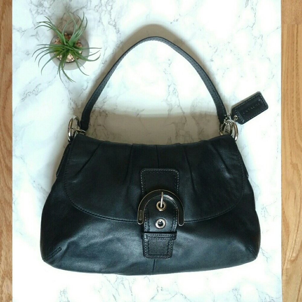 Coach - Authentic black over the shoulder purse