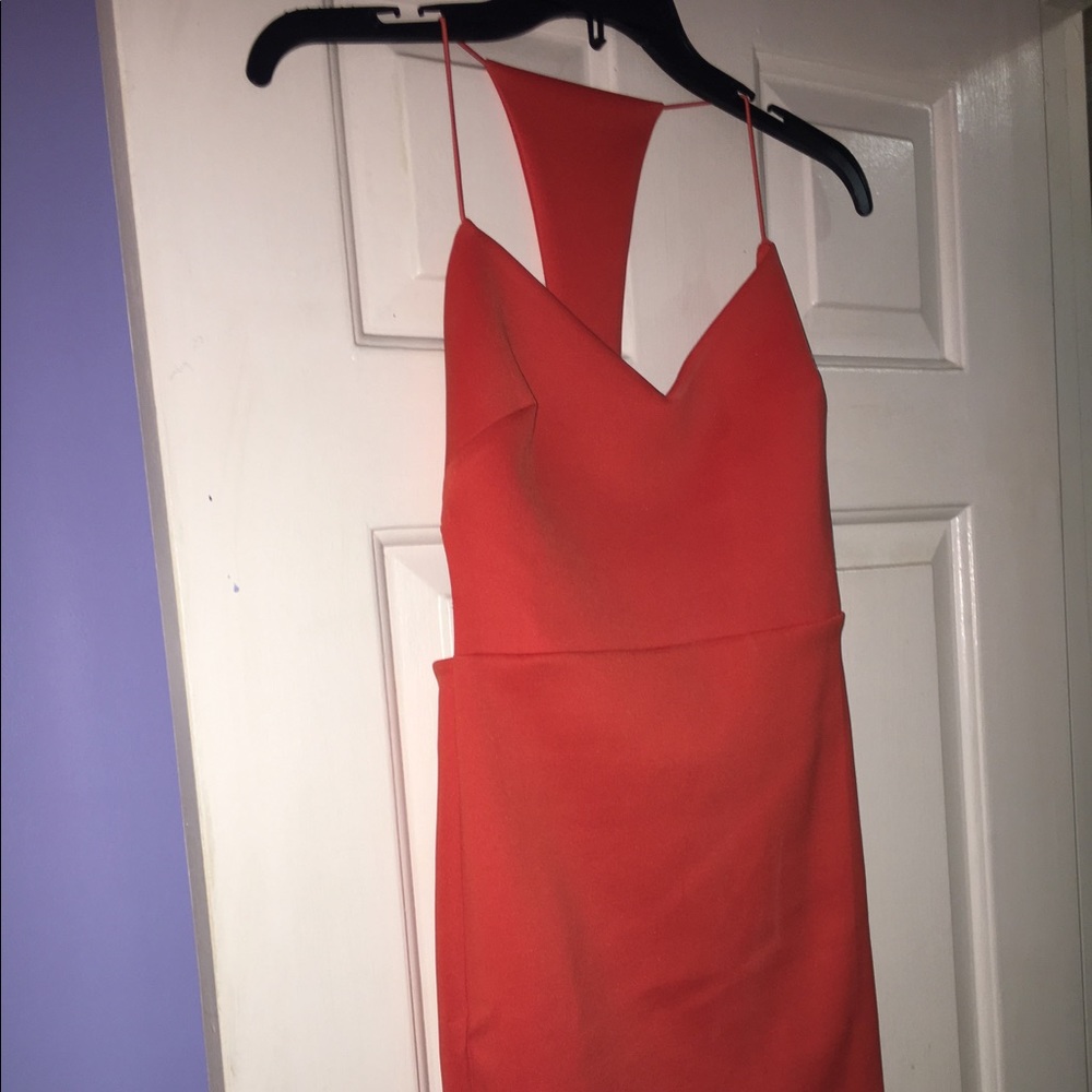 Open back orange mini