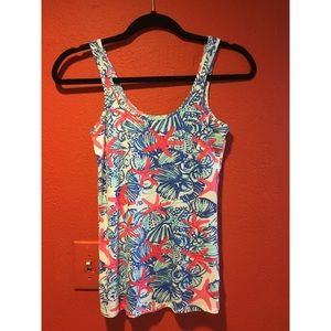 Lilly Pulitzer Cotton Starfish Tank