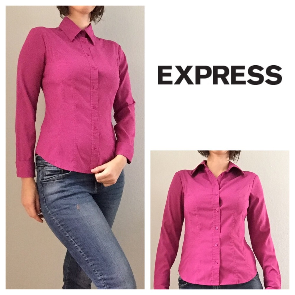 EXPRESS STRETCH BUTTON UP