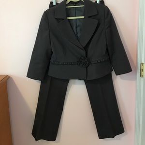 Timeless Essentials by A.B.S. gray suit jacket!