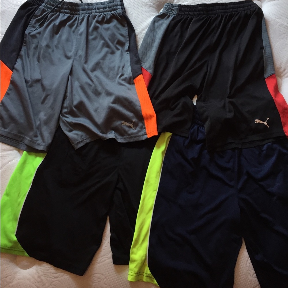 Boy's Puma shorts 14/16 Large 4 pair