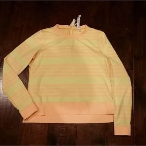 Lululemon long sleeve striped luxtreme
