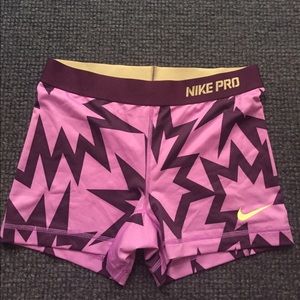 Nike Pro spandex shorts