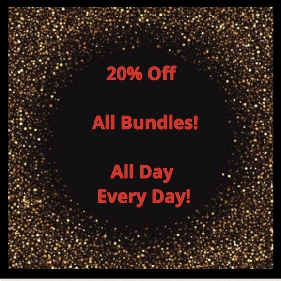 Tops - 20% Off All Bundles from 6 Closets! Tops - 20% Off All Bundles from 6 Closets!