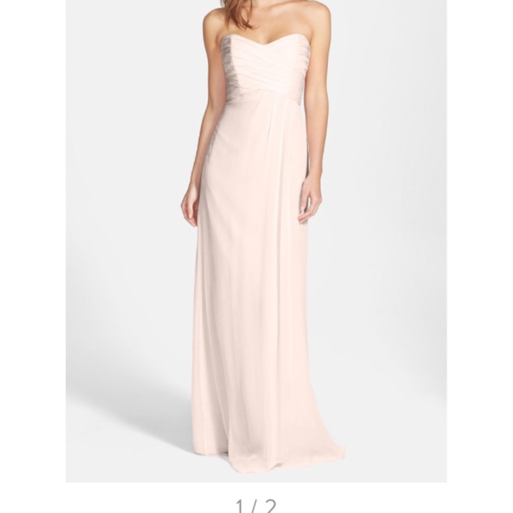 Worn once. Amsale bridesmaid dress.