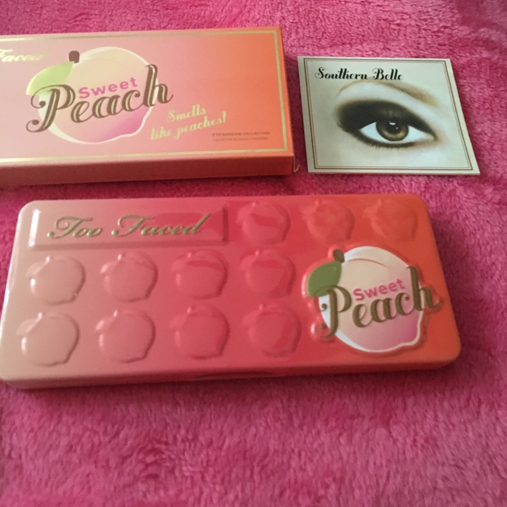 Yummy.... Too Faced Peach Palette