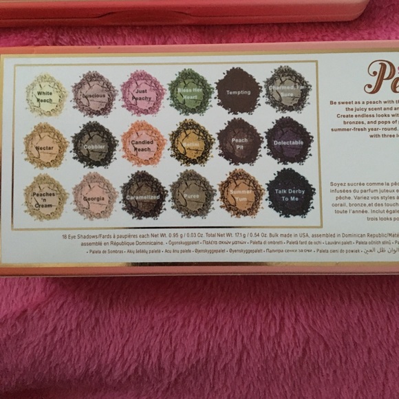 Yummy.... Too Faced Peach Palette - Picture 4 of 4