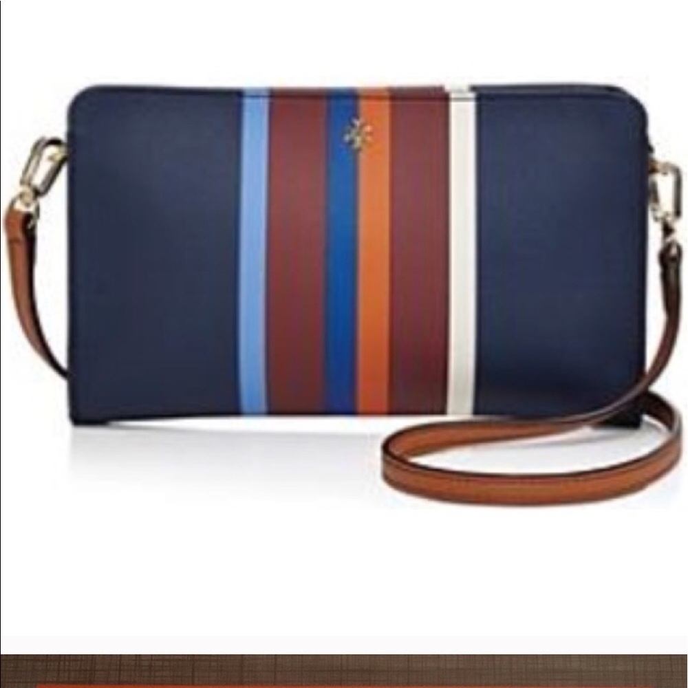 Tory Burch Kerrington cross body stripe