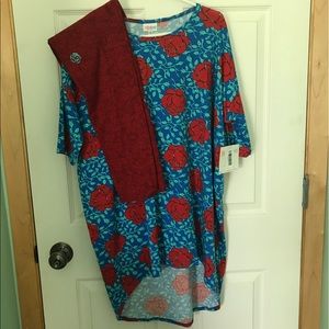 NWT Lularoe Irma Outfit