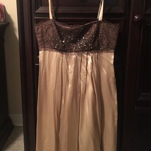 Knee length cocktail dress