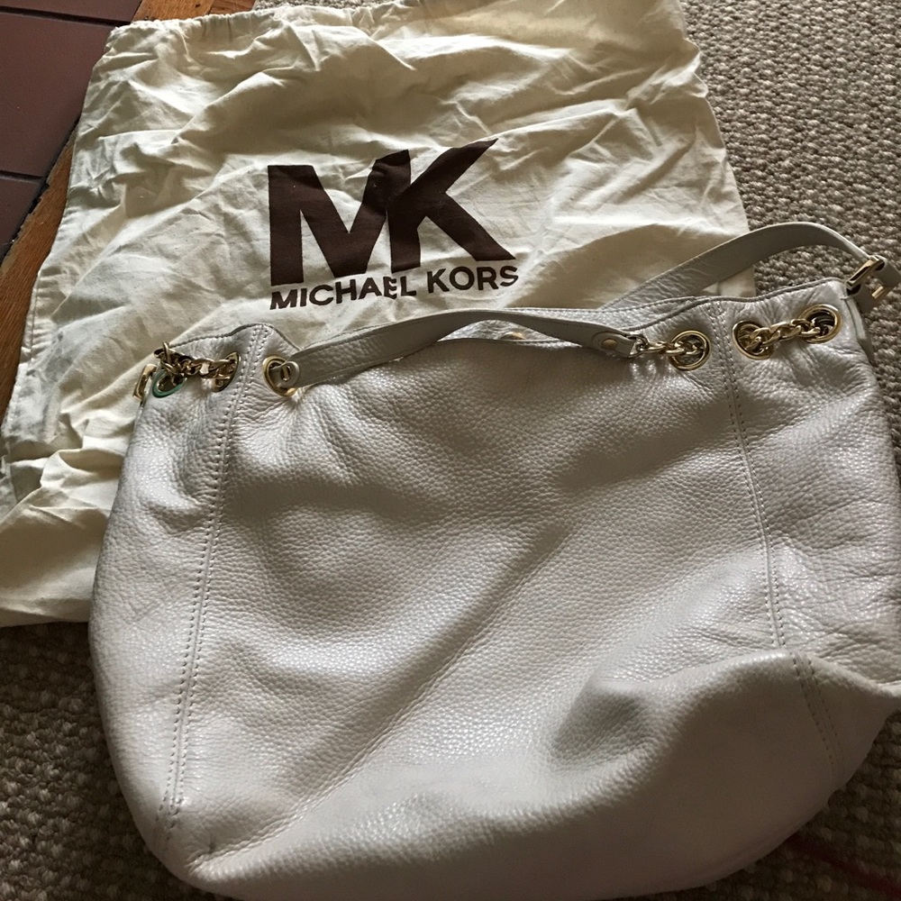 Off white purse Michael Kors