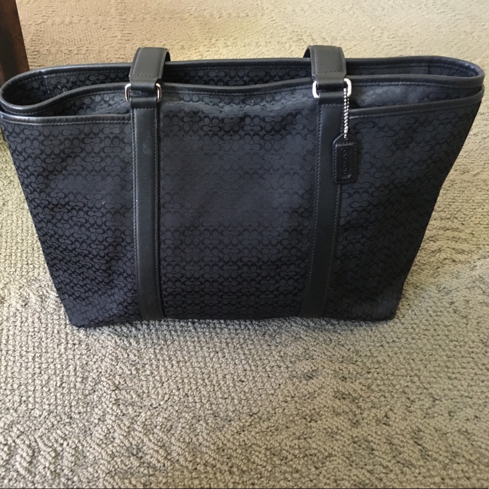 Price REDUCED Coach "diaper bag"