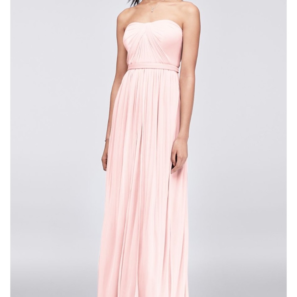 Davids Bridal convertible bridesmaid / prom dress