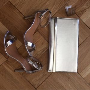 NWT! Francesca's Envelope Clutch