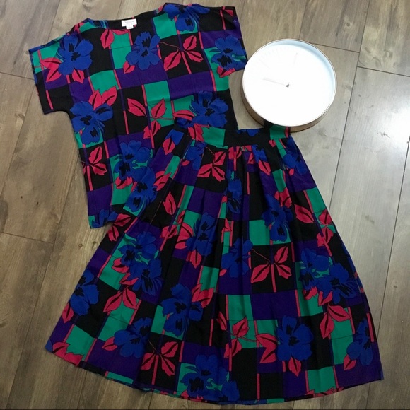 Christian Dior Other - Vintage Christian Dior Blouse Skirt Suit Set 12/14