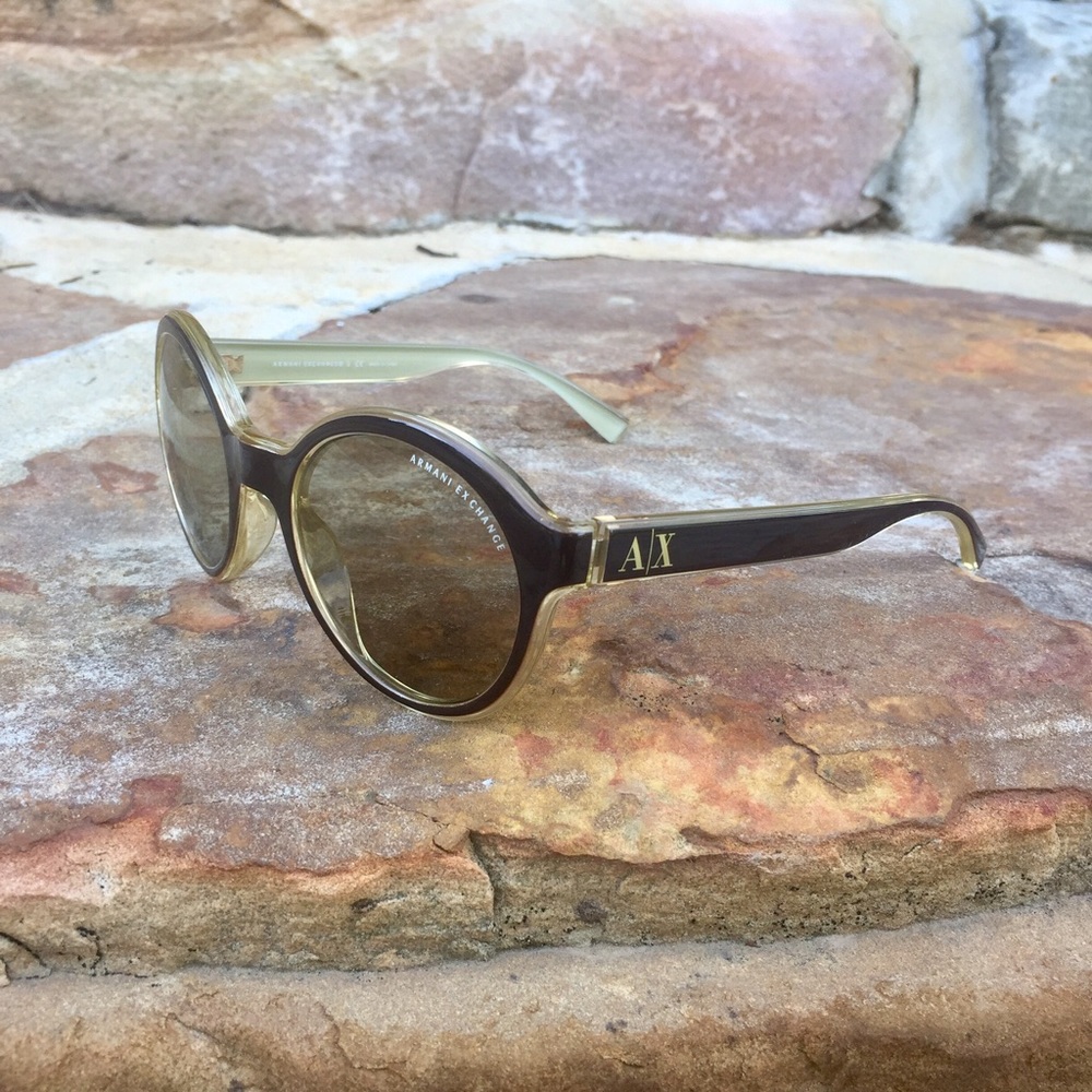 Armani Exchange Round Sunglasses