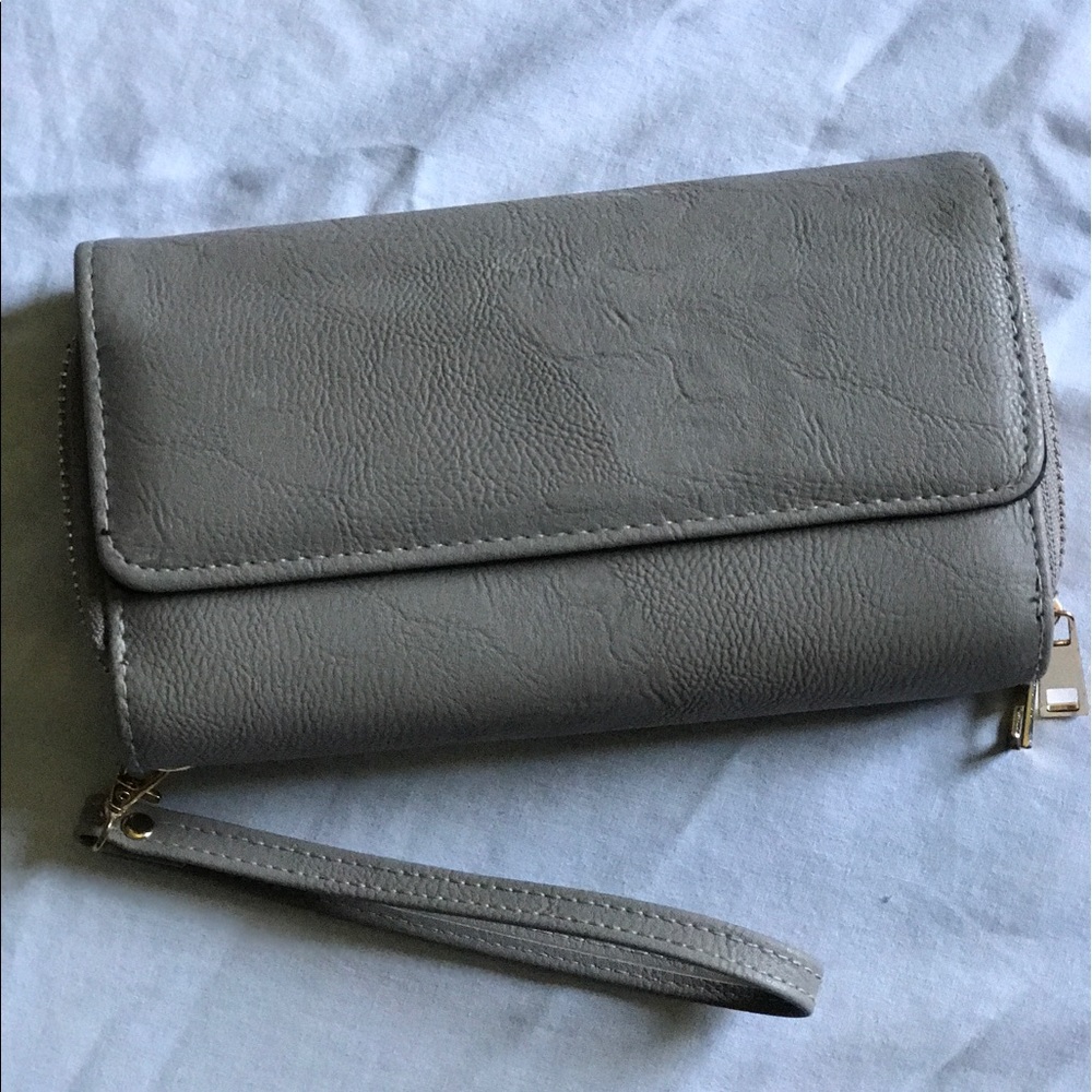 Grey wallet