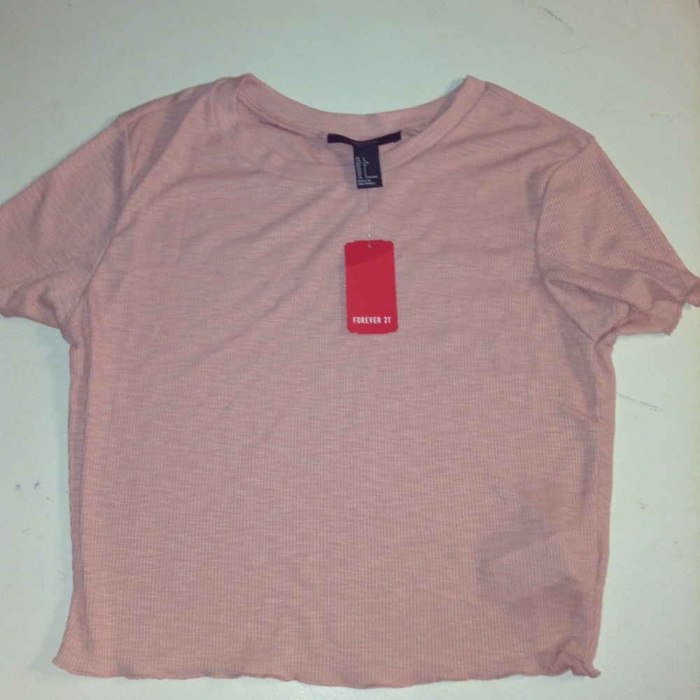 Knit crop top