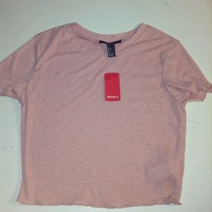 Knit crop top