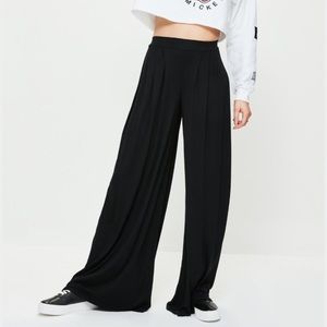 Wide leg palazzo pants