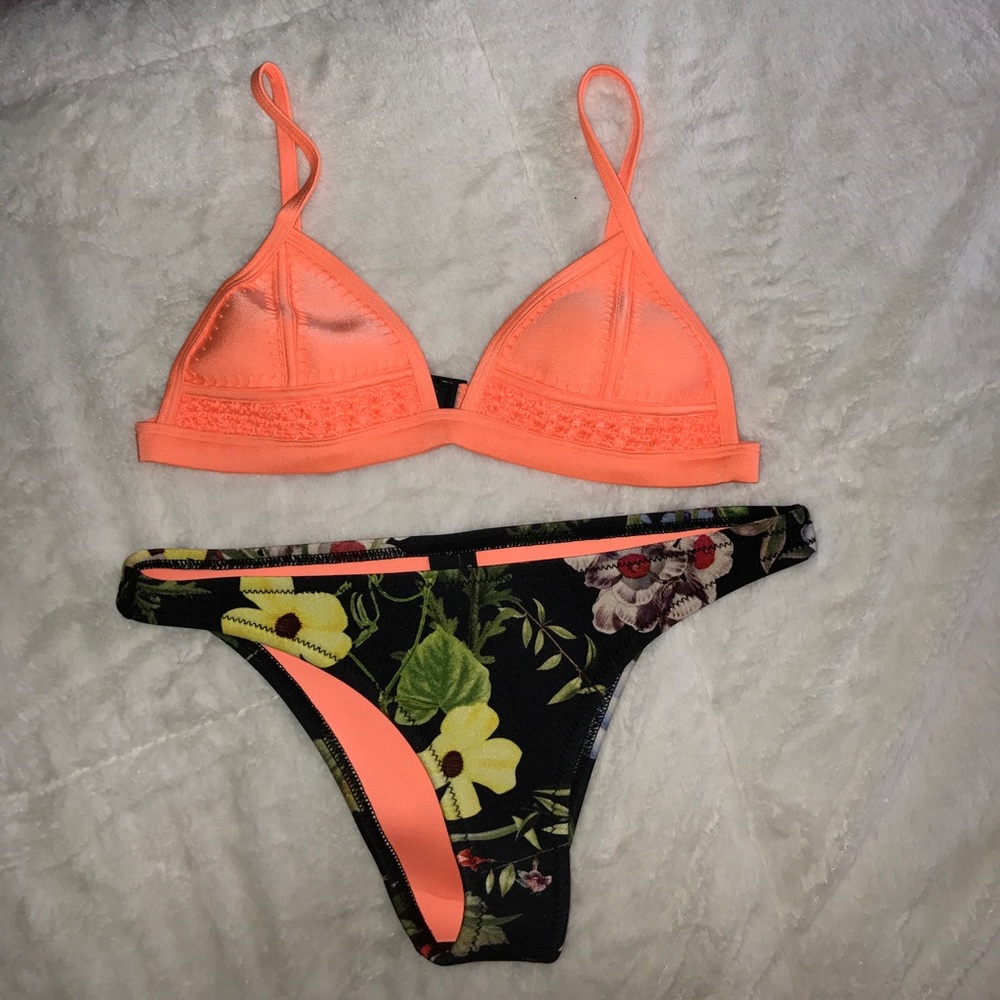 triangl swimsuit