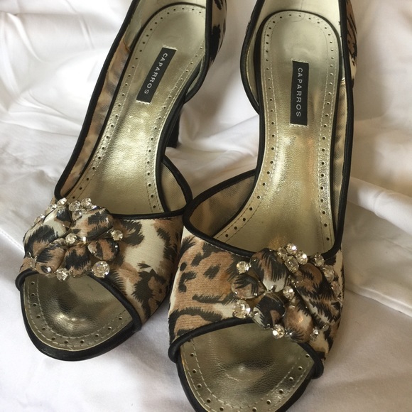 CAPARROS HEEL LEOPARD PRINT - Picture 3 of 10