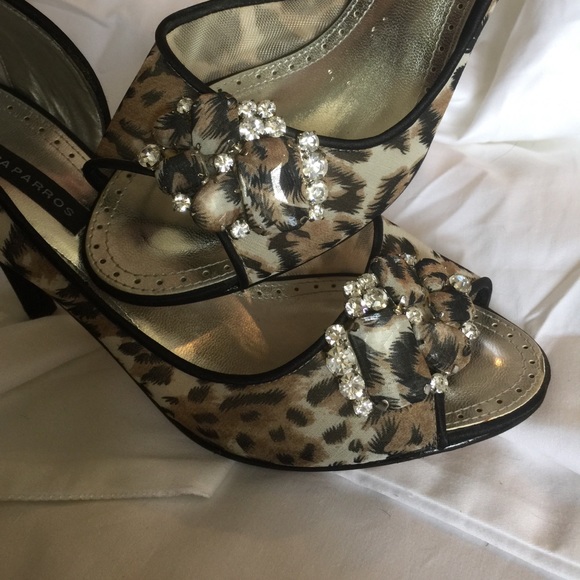 CAPARROS HEEL LEOPARD PRINT - Picture 8 of 10