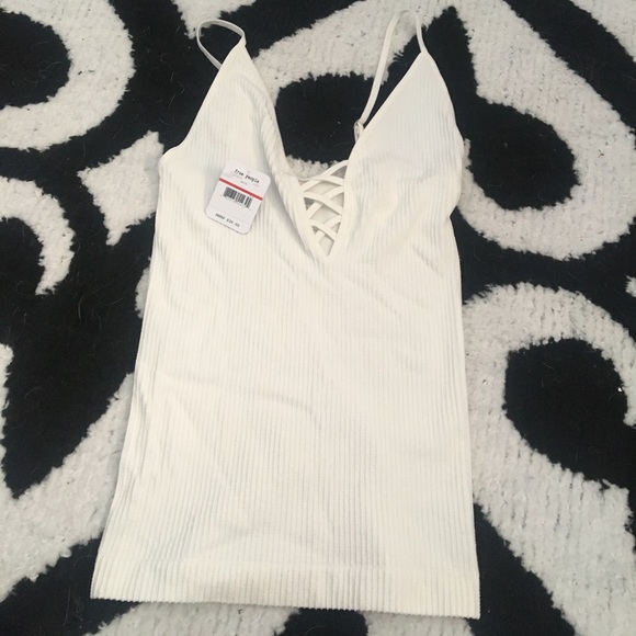 Free People Tops - NWT white free people tank