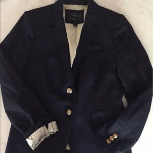 J. Crew classic schoolboy blazer, navy, size 2