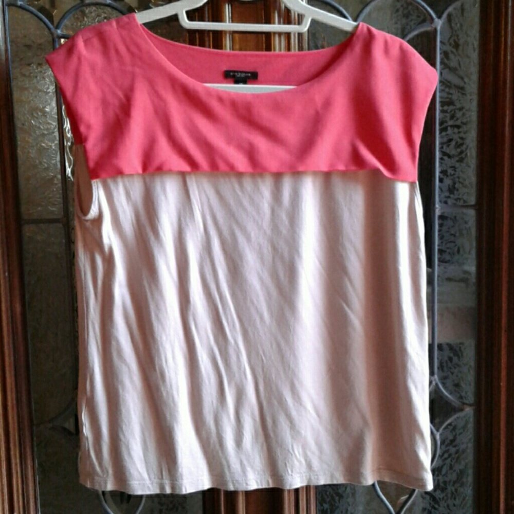 Ann Taylor colorblock top