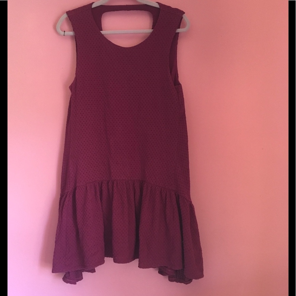 Pink Free People Mini Dress