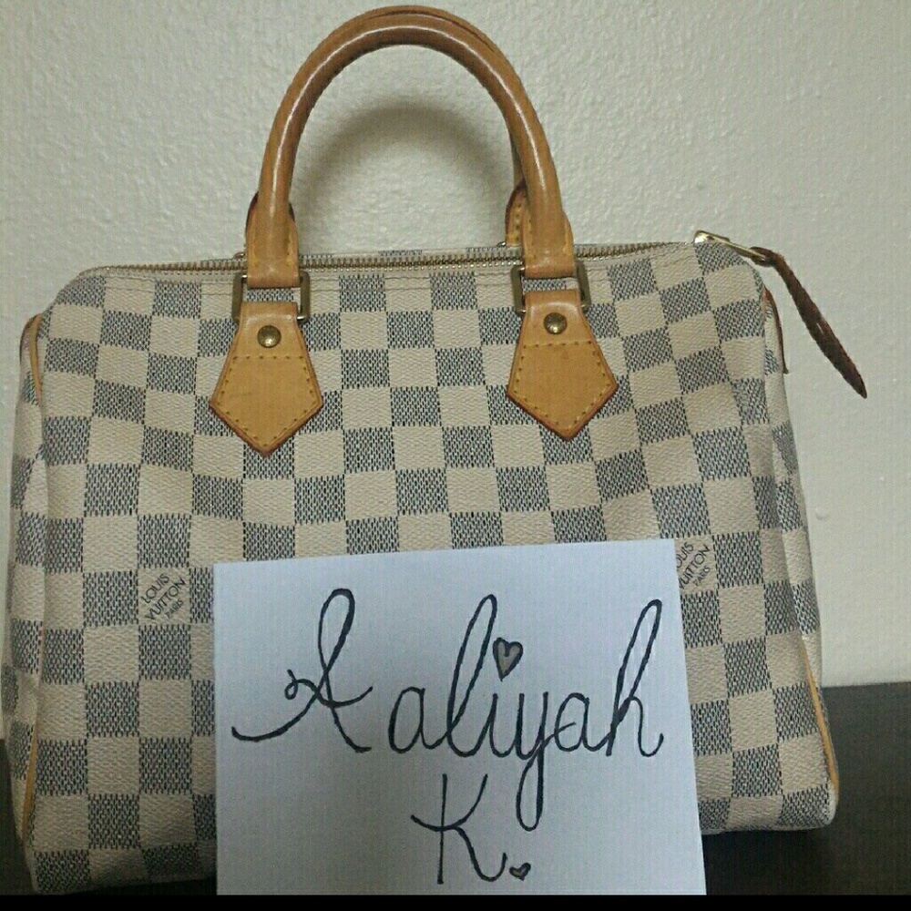 💖PENDING 💖 Louis Vuitton Damier Azur Speedy 25