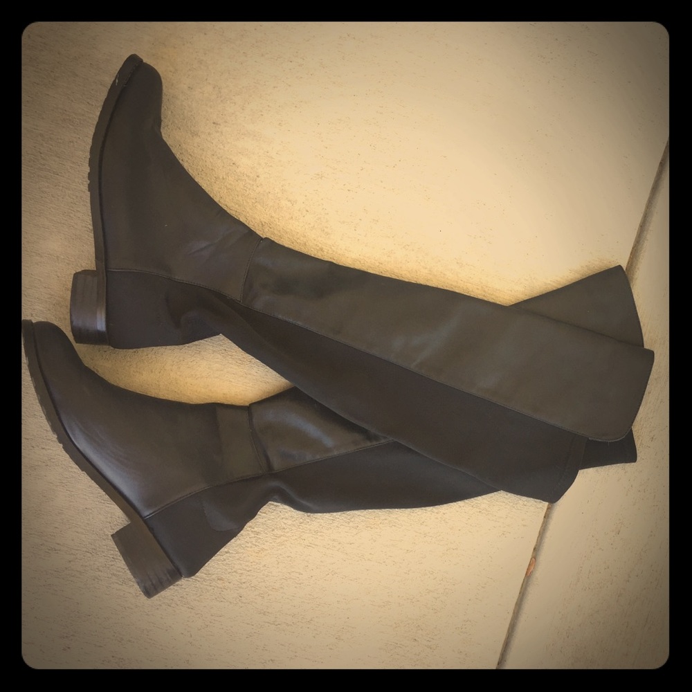 Cotton On knee high black boots