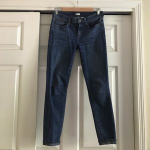 J Crew mid rise skinny jean size 26 (length 28)
