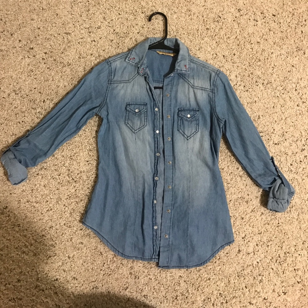Denim shirt