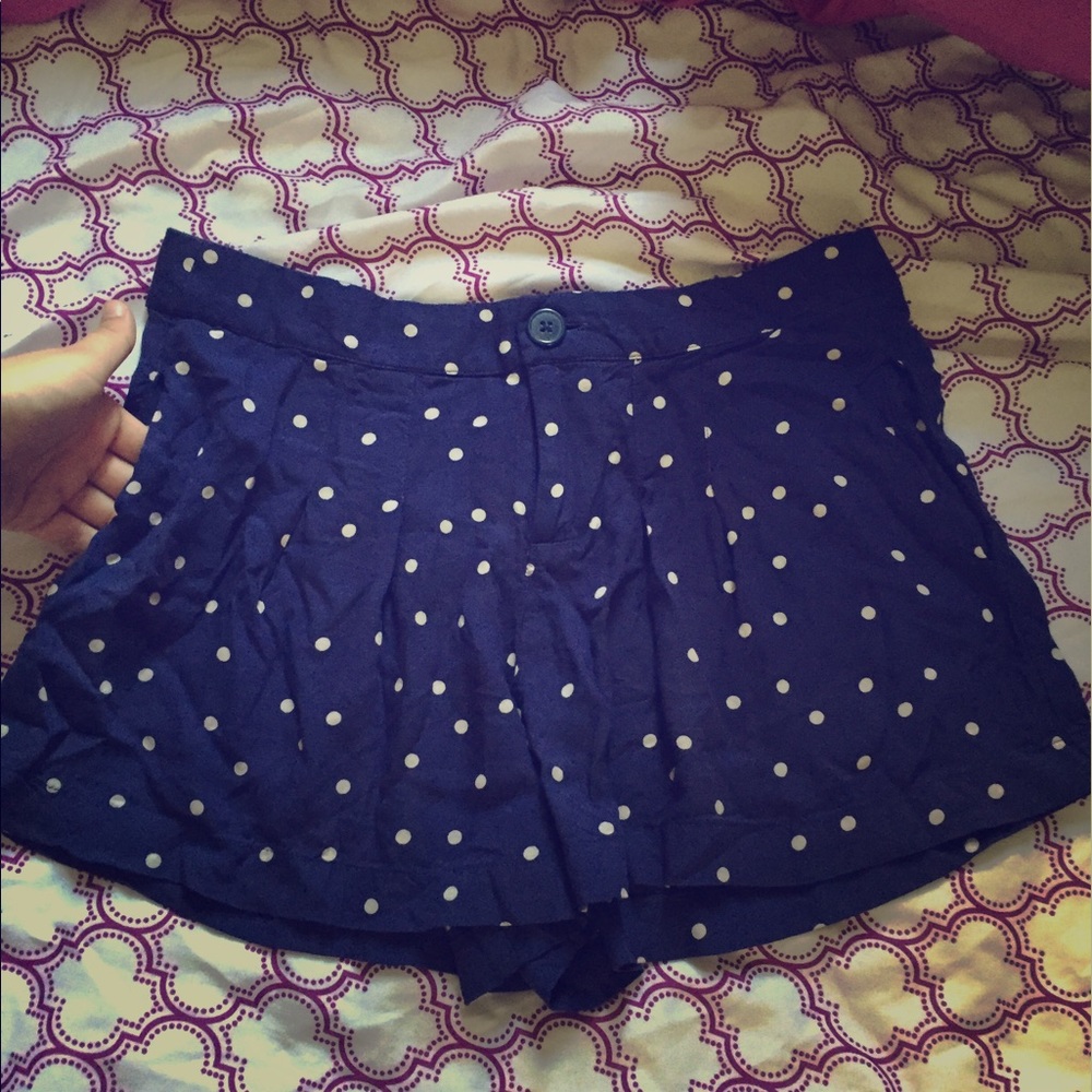 Polka dot shorts