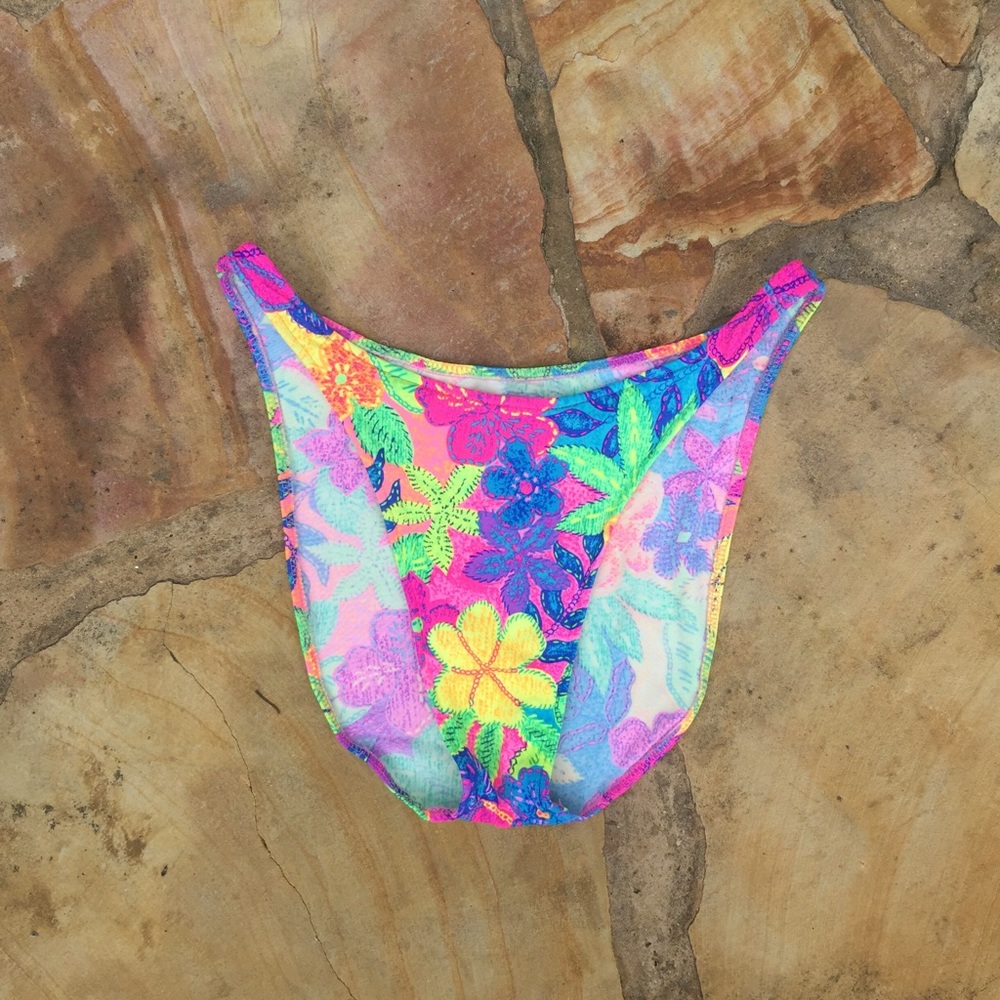 Vintage high cut bikini bottoms VENUS Large