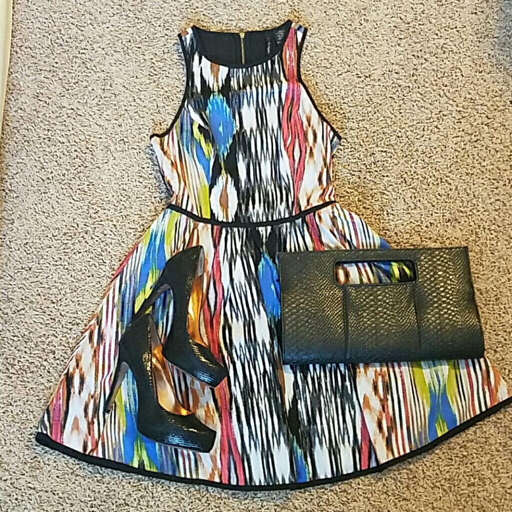 Multi-colored dress