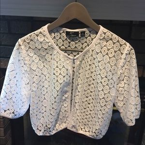 White Shrug from Lennie for Nina Leonard XL