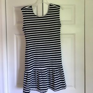 Old Navy striped drop waist dress